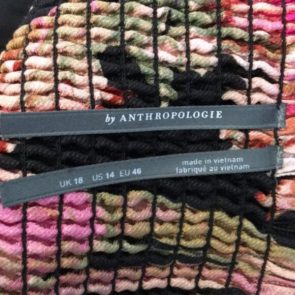 Anthropologie Floral Corset Crop Top - Picture 9 of 10